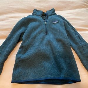 Navy Patagonia quarter zip